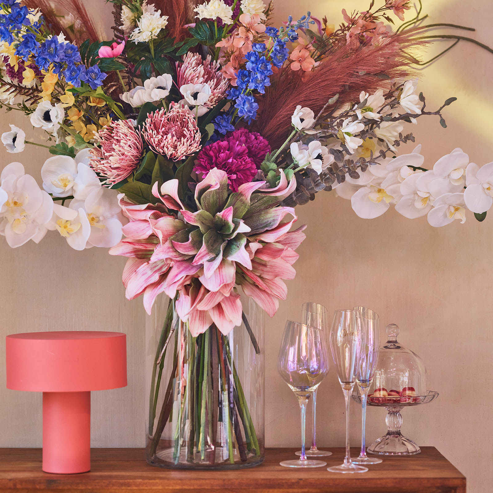 Kunstblume Chrysantheme